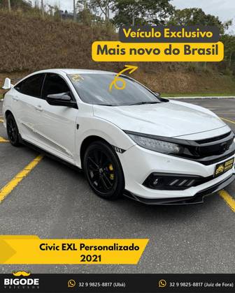 HONDA CIVIC 2.0 16V FLEXONE EXL 4P CVT